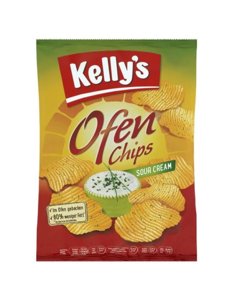 Kelly’s Ofenchips Sour Cream 125g