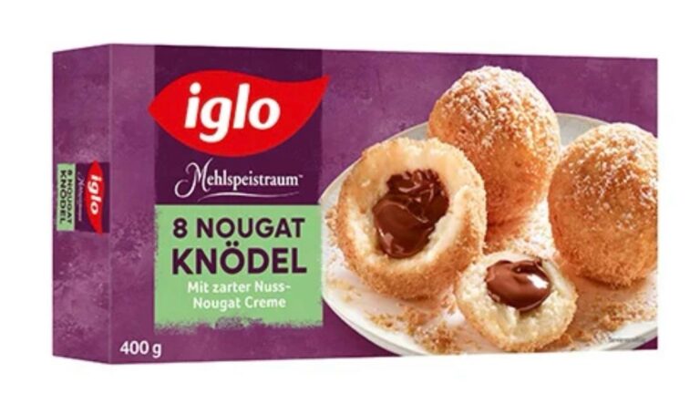 Iglo Nougatknödel 8er-Packung 400g