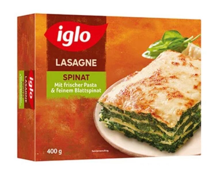 iglo Spinat-Lasagne TK 400g