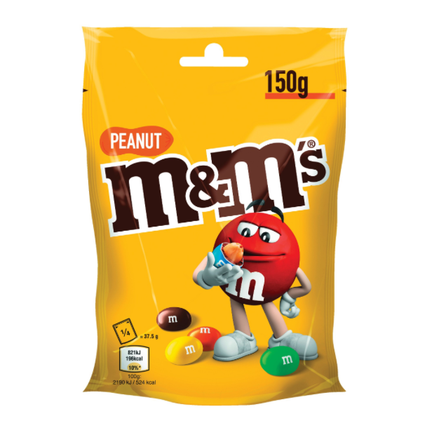 M&M’s Erdnuss 150g