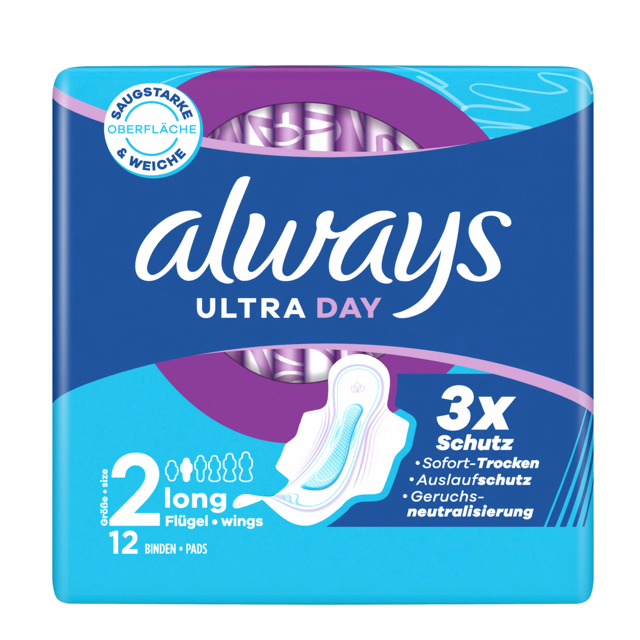 Always Binde Long 12 stk