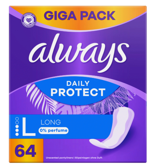 Always Slipeinlagen Large 64 stk