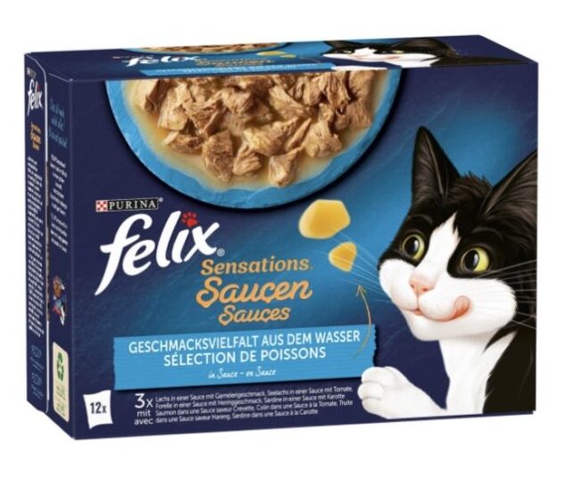 Felix Sensations Saucen Fisch 12er