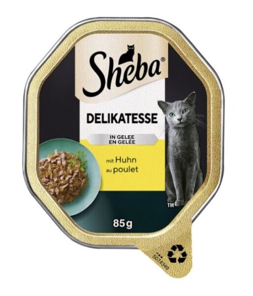 Sheba Delikatesse in Gelee Geschnetzeltes mit Huhn 85g