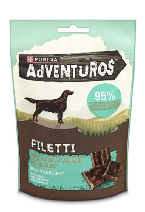Purina Adventuros Filetti mit Ente 70 g