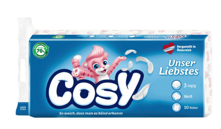 Cosy Toilettenpapier Weiß Cosy 10 Rollen