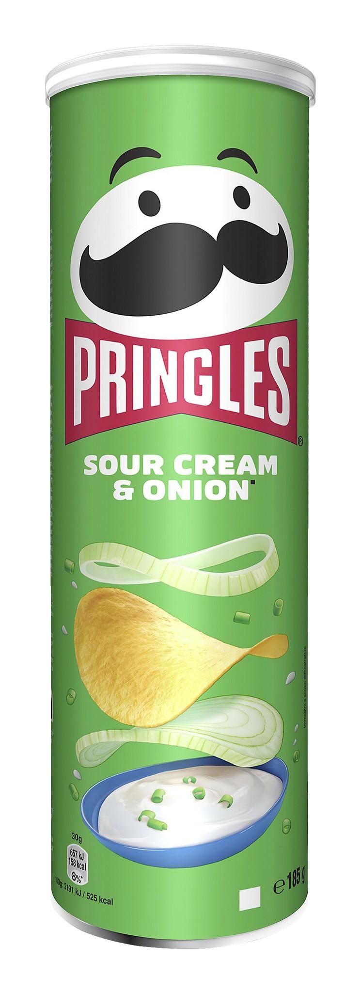 Pringles Sour Cream & Onion 185g