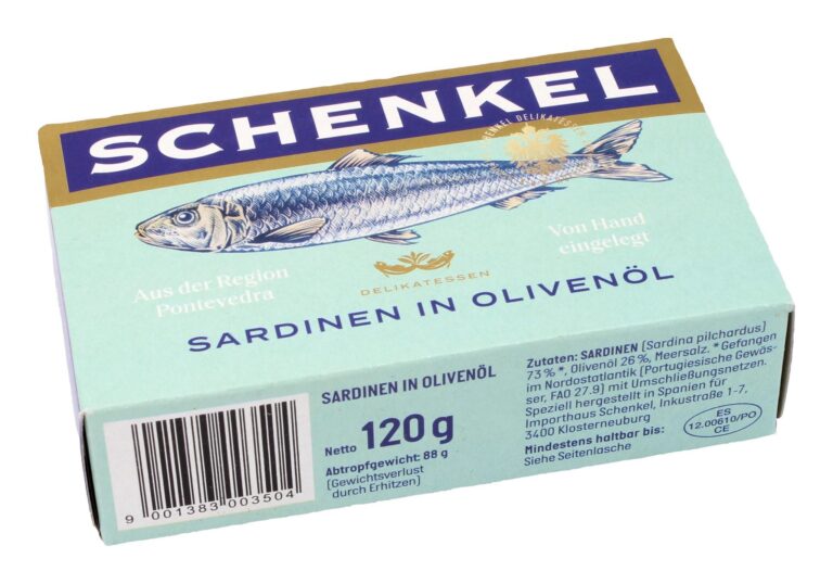Schenkel Sardinen in Olivenöl 120g