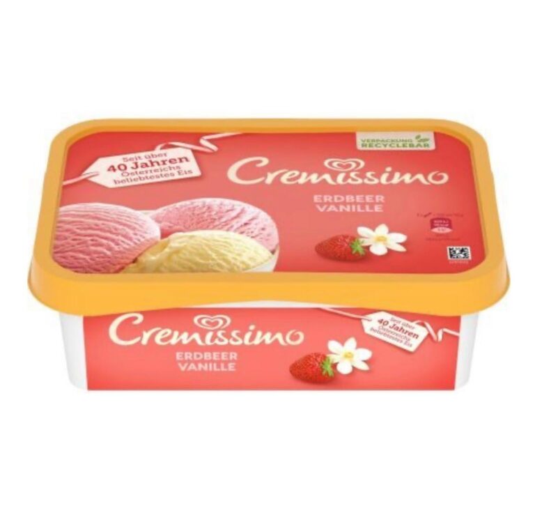 Cremissimo Erdbeer-Vanille 1L