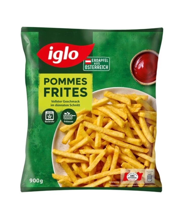 Iglo Backrohr/Friteusse Pommes Frites 900g