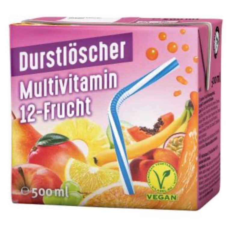 Durstlöscher Multivitamin 12-Frucht 0,5 L