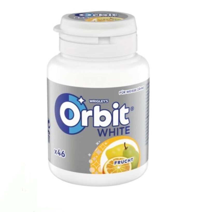 Orbit White Fruit Bottle 46 Dragees