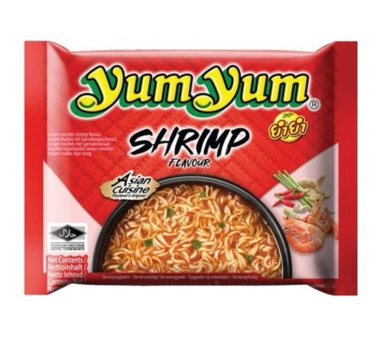 Yum Yum Instant Noodles Shrimps 60 g