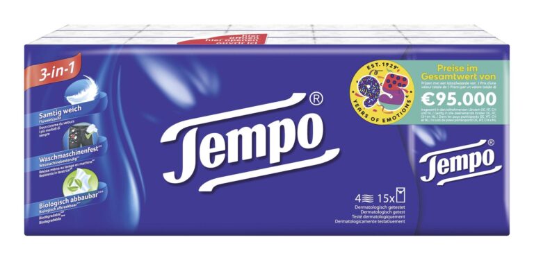 Tempo Taschentuch  15 x 10 Stück