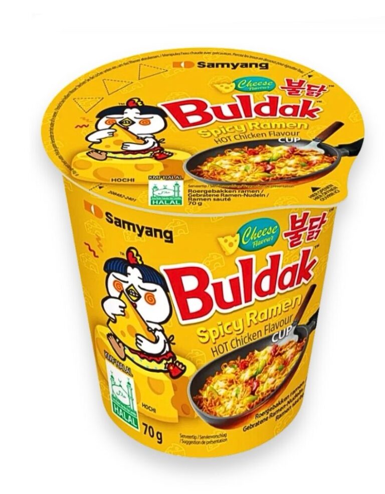 Buldak Spicy Ramen Hot Chicken Cheese Cup 70g