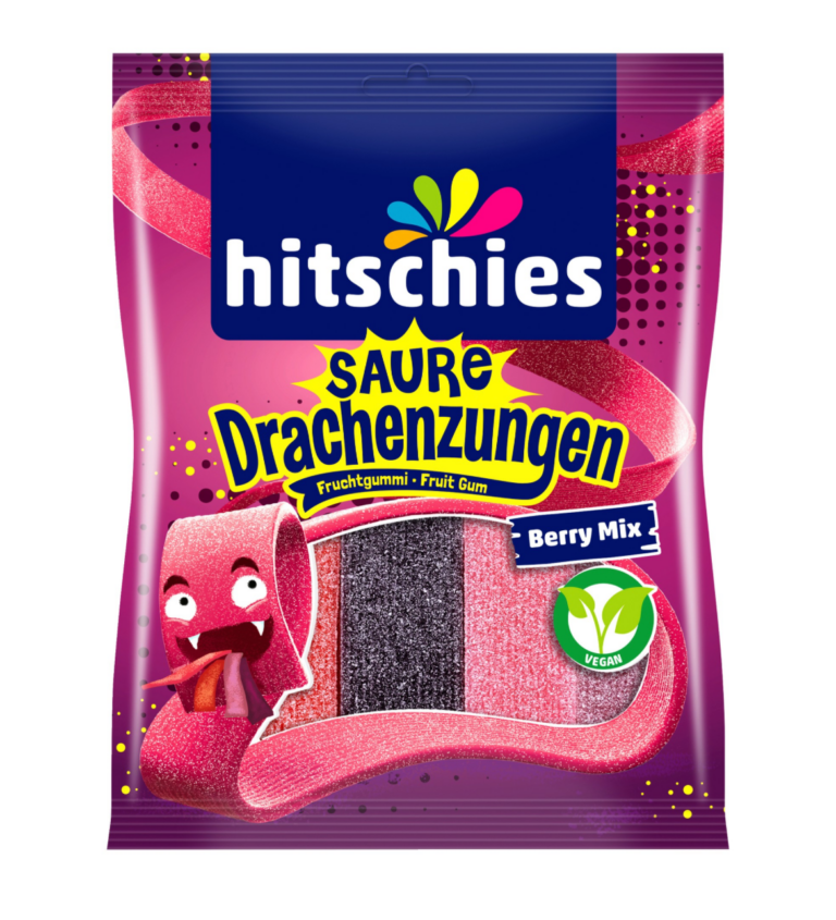 Hitschies Saure Drachenzungen Berry Mix 125g