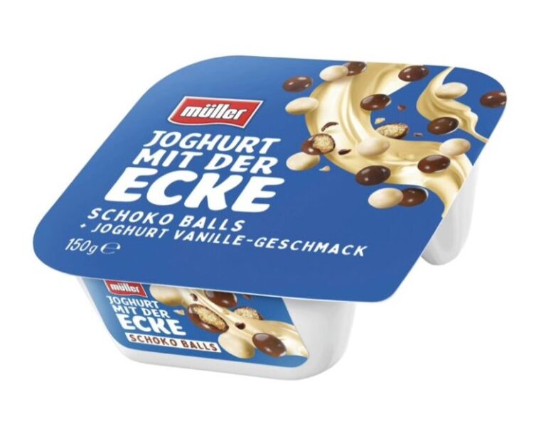 Müller Joghurt mit der Ecke Schokoballs 150g