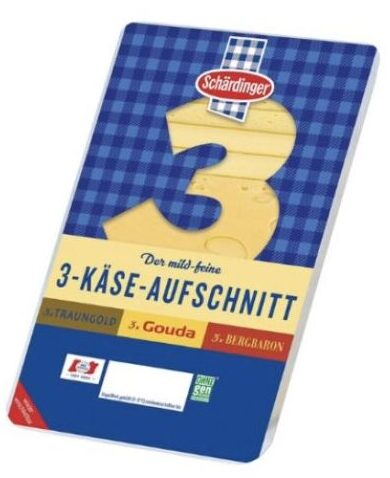 Schärdinger 3-Käse Aufschnitt 150 g