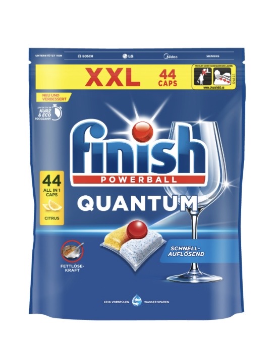 Finish Geschirrspül-Tabs Quantum Citrus 44 St