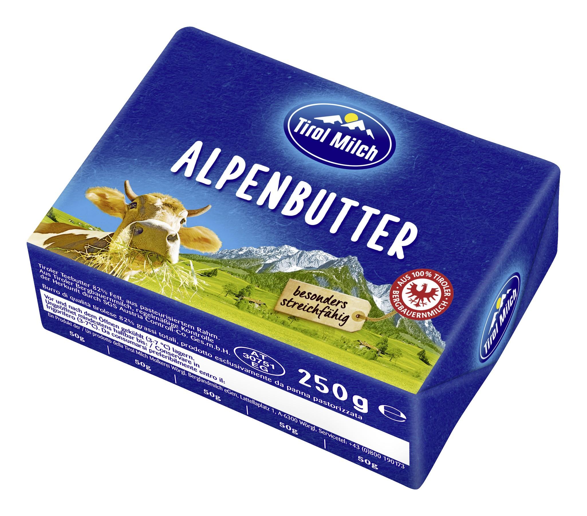 Tirol Milch Alpenbutter 250g